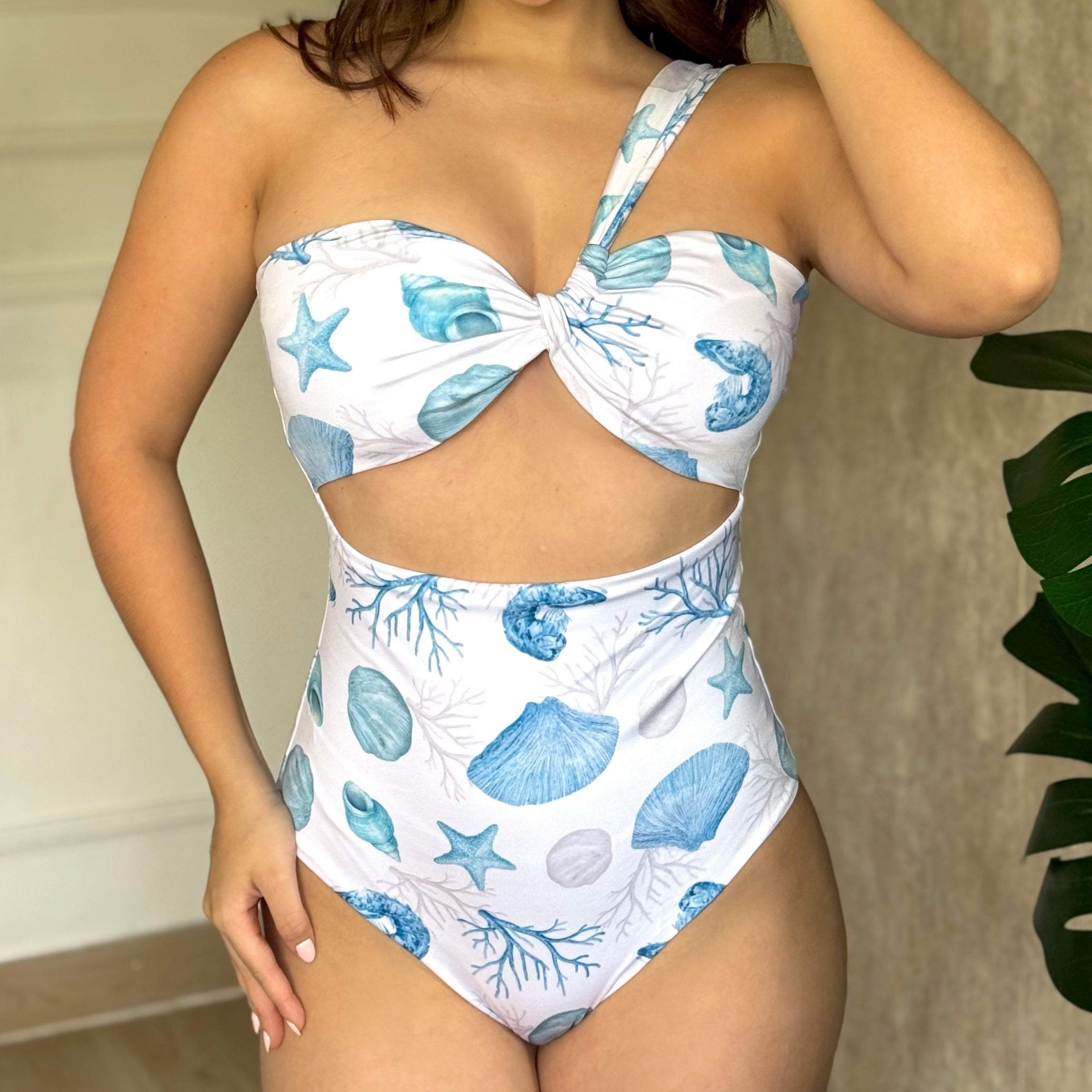 Traje de baño enterizo  marinero