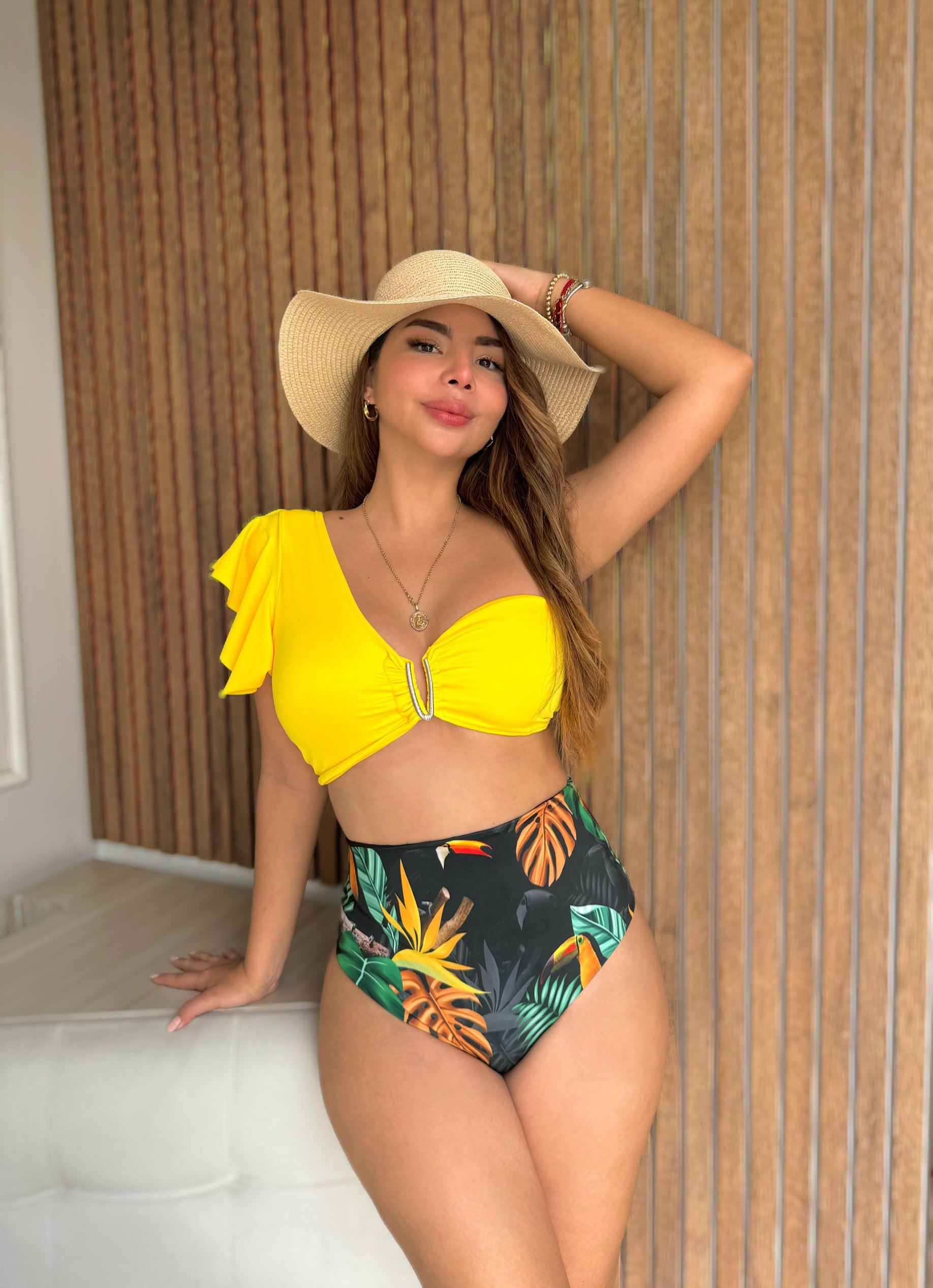 Traje de baño tipo short pantaloneta panty – Hollykrab