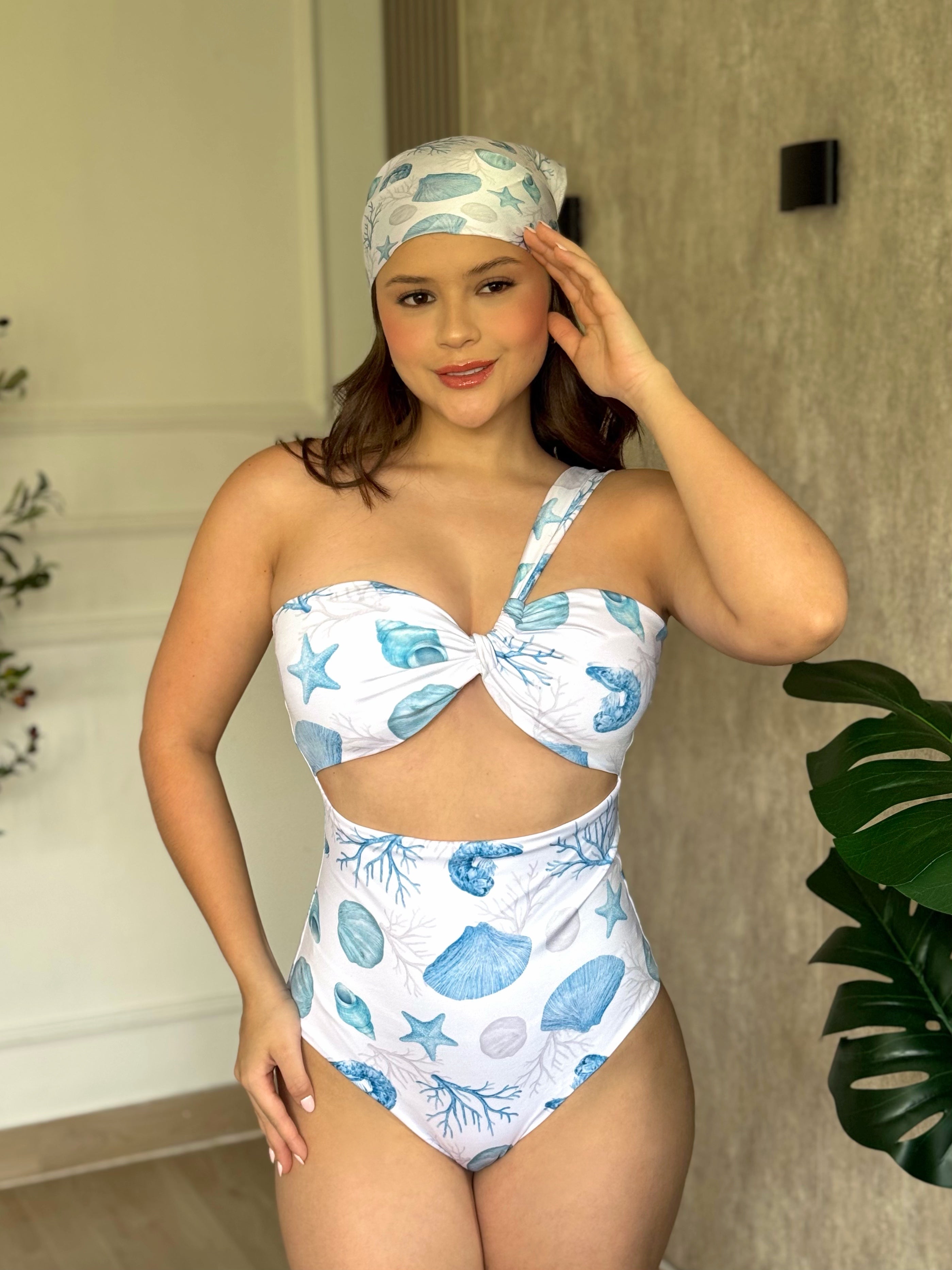 Traje de baño enterizo  marinero
