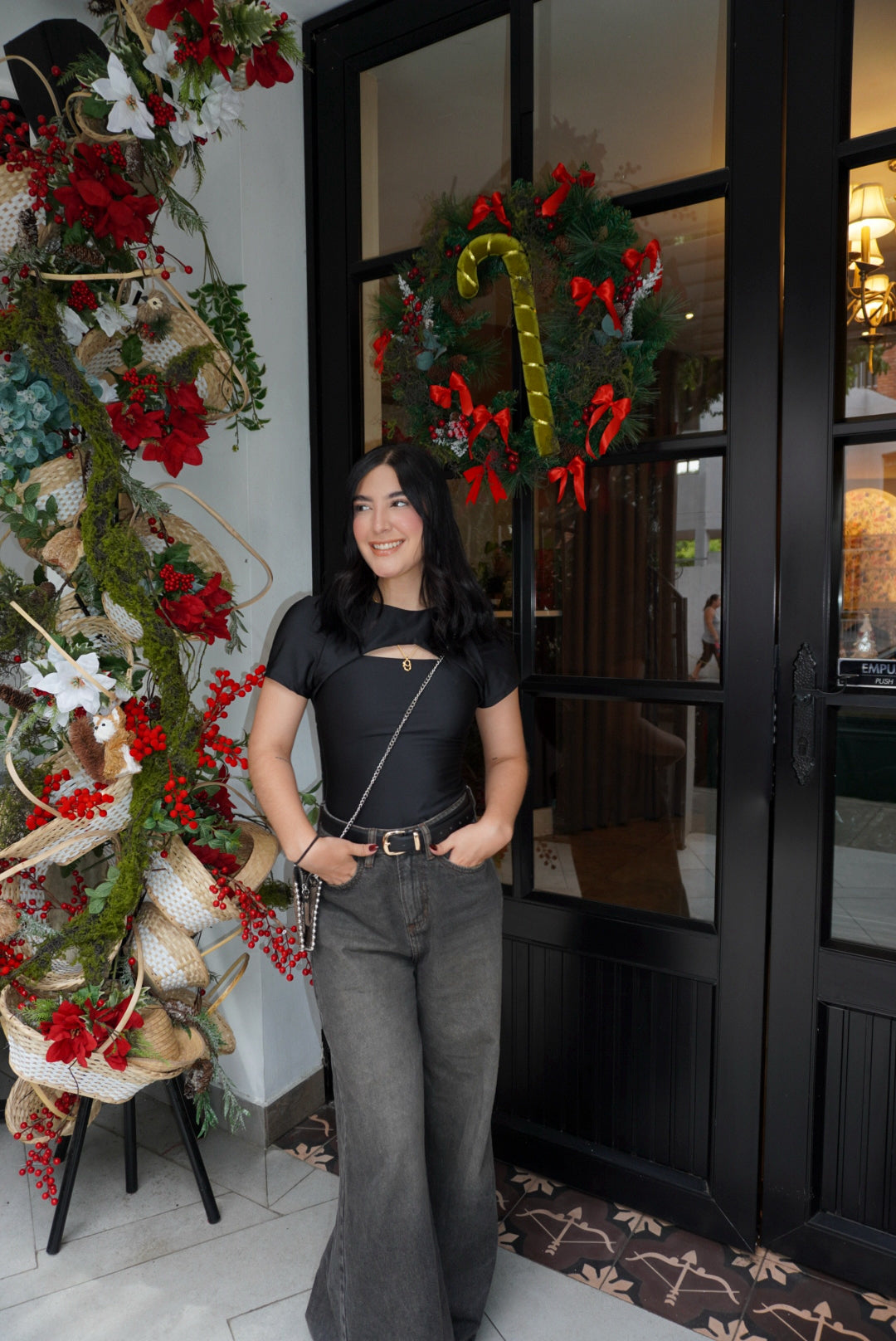 Body Dalia Escote Manga Corta